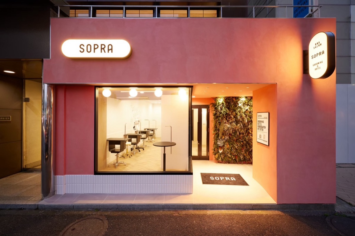 SOPRA 六本木店の外観